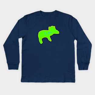 The Iconic LoL Bear Kids Long Sleeve T-Shirt